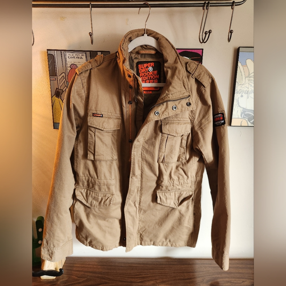Superdry M65 Khaki Field Jacket - Small